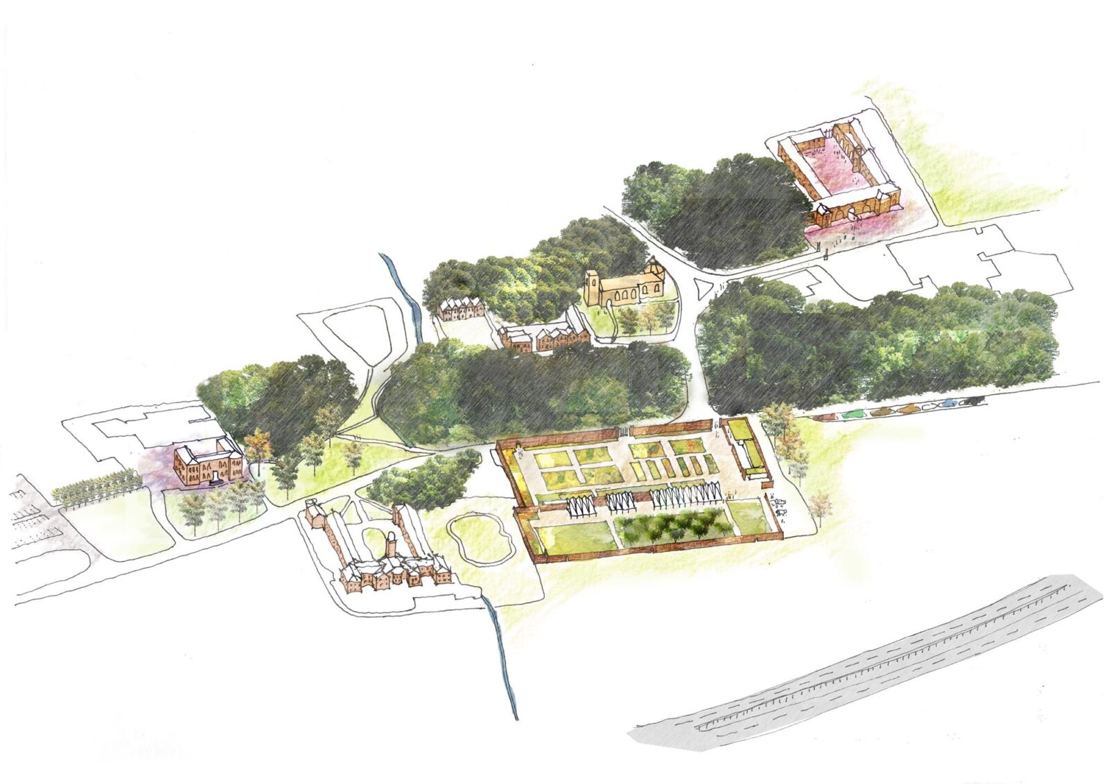 Kirkleatham Walled Garden Daykin Marshall Studio