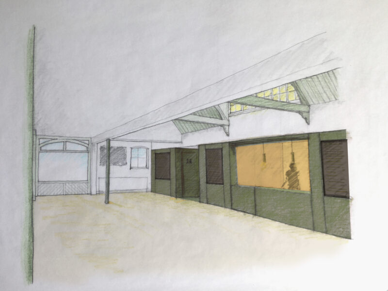 Wigmore Tennis Club Daykin Marshall Studio